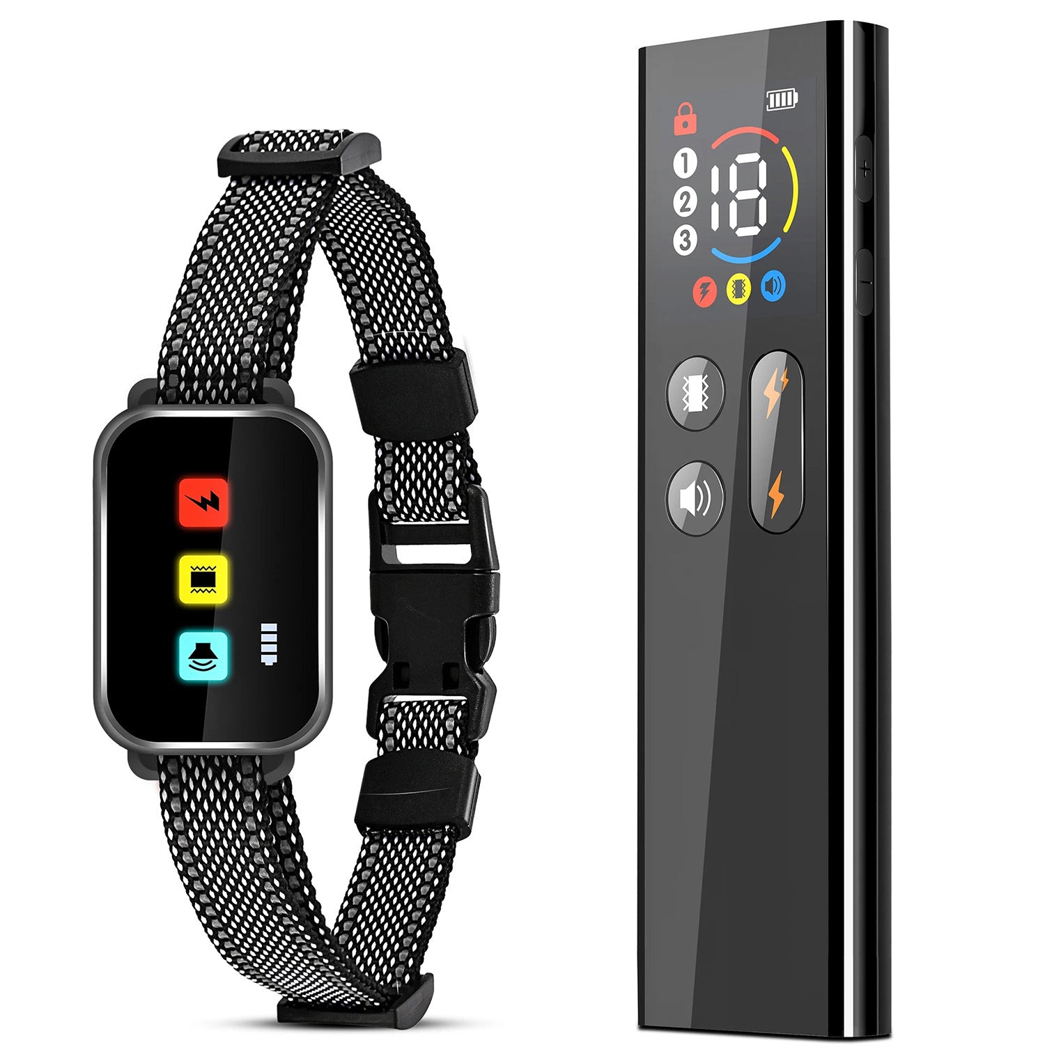 🔥Pro Trainer-Approved! 3-Mode Dog Collar⚡IP67 Waterproof💧Static/Vibe/Beep Alerts | Remote Control【TikTok's #1 Training Tool】 🔥Pro Trainer-Approved! 3-Mode Dog Collar⚡IP67 Waterproof💧Static/Vibe/Beep Alerts | Remote Control【TikTok's #1 Training Tool】